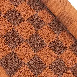 Shaggy rugs - Elsey Natural Cotton Shaggy (orange/red)