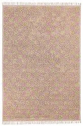Shaggy rugs - Elsey Natural Cotton Shaggy (pink/orange)