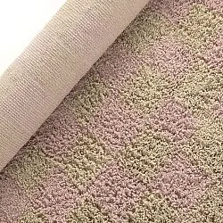 Shaggy rugs - Elsey Natural Cotton Shaggy (pink/orange)