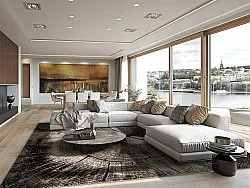 Wilton rug - Event (grey)