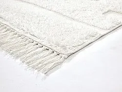 Shaggy rugs - Fallon Natural Cotton Shaggy (offwhite)