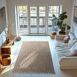 Shaggy rugs - Farley Natural Cotton Shaggy (beige)