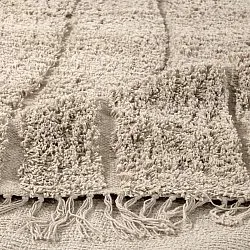 Shaggy rugs - Farley Natural Cotton Shaggy (beige)