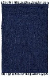 Shaggy rugs - Farley Natural Cotton Shaggy (blue)