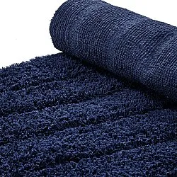 Shaggy rugs - Farley Natural Cotton Shaggy (blue)
