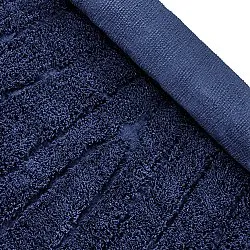 Shaggy rugs - Farley Natural Cotton Shaggy (blue)