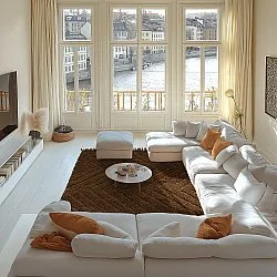 Shaggy rugs - Farley Natural Cotton Shaggy (brown)