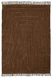 Shaggy rugs - Farley Natural Cotton Shaggy (brown)