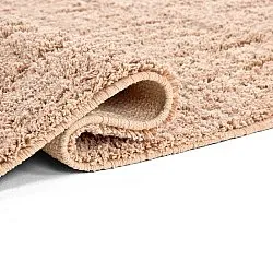 Shaggy rugs - Farley Natural Cotton Shaggy (pink)