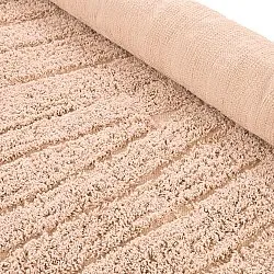 Shaggy rugs - Farley Natural Cotton Shaggy (pink)