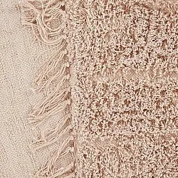 Shaggy rugs - Farley Natural Cotton Shaggy (pink)