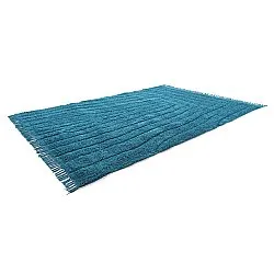 Shaggy rugs - Farley Natural Cotton Shaggy (turquoise)