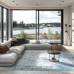 Wilton rug - Gombalia (light blue)