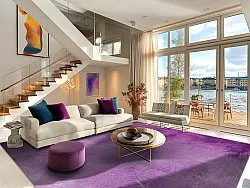 Wilton rug - Guillos (purple)