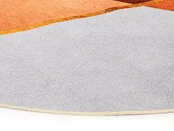 Round rug - Hazel (orange/multi)