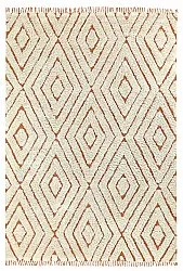 Shaggy rugs - Holwell Natural Cotton Shaggy (off white/brown)
