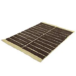 Shaggy rugs - Ikara Natural Cotton Shaggy (brown)