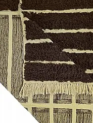 Shaggy rugs - Ikara Natural Cotton Shaggy (brown)