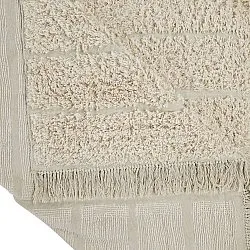 Shaggy rugs - Ikara Natural Cotton Shaggy (cream)