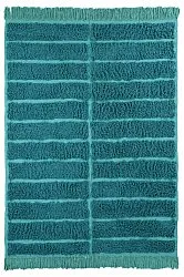 Shaggy rugs - Ikara Natural Cotton Shaggy (turquoise)