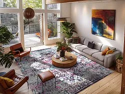 Wilton rug - Jedaida (pink/multi)
