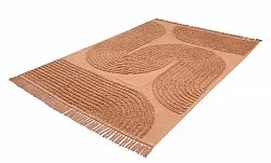 Shaggy rugs - Jovie Natural Cotton Shaggy (terracotta)