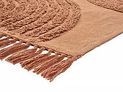 Shaggy rugs - Jovie Natural Cotton Shaggy (terracotta)