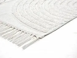 Shaggy rugs - Jovie Natural Cotton Shaggy (offwhite)