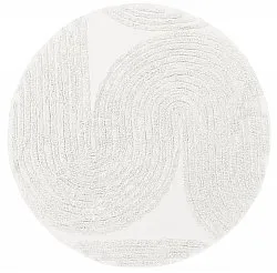 Round rug - Jovie Natural Cotton Shaggy (offwhite)