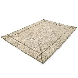 Shaggy rugs - Kairi Natural Cotton Shaggy (beige/taupe)