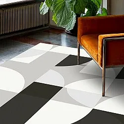 Wilton rug - Kalami (white/grey/black)