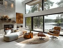 Round rug - Kebira (beige)