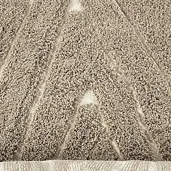 Shaggy rugs - Kindon Natural Cotton Shaggy (beige/white)
