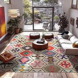 Wilton rug - Kulu (multi)