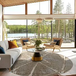 Round rug - Lagos (beige)