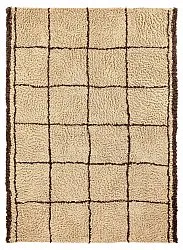 Shaggy rugs - Lana Natural Cotton Shaggy (beige/brown)