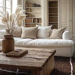 Shaggy rugs - Lana Natural Cotton Shaggy (brown)
