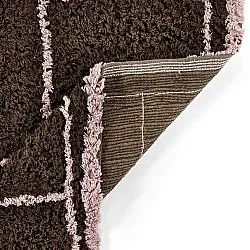 Shaggy rugs - Lana Natural Cotton Shaggy (brown)