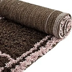 Shaggy rugs - Lana Natural Cotton Shaggy (brown)
