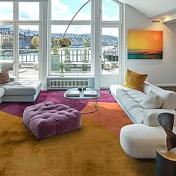 Wilton rug - Lazio (purple)