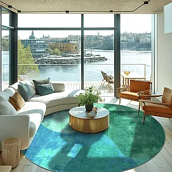 Round rug - Lazio (green)