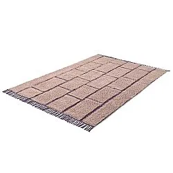 Shaggy rugs - Lindley Natural Cotton Shaggy (pink/purple)