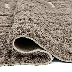 Shaggy rugs - Lindley Natural Cotton Shaggy (taupe/grey)