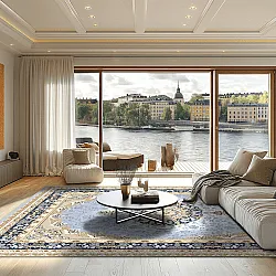 Wilton rug - Lukla (blue)