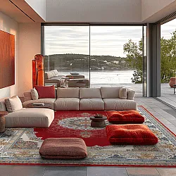 Wilton rug - Lukla (red)