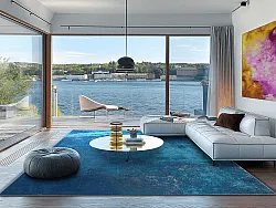 Wilton rug - Lynton (dark blue)