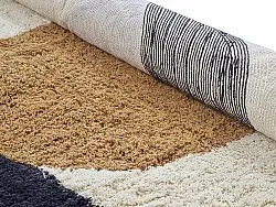 Round rug - Mantona Natural Cotton Shaggy (multi)