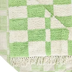 Shaggy rugs - Maranello Natural Cotton Shaggy (green)