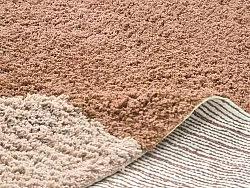 Shaggy rugs - Mareto Natural Cotton Shaggy (brown)
