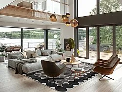 Wilton rug - Marineo (grey)